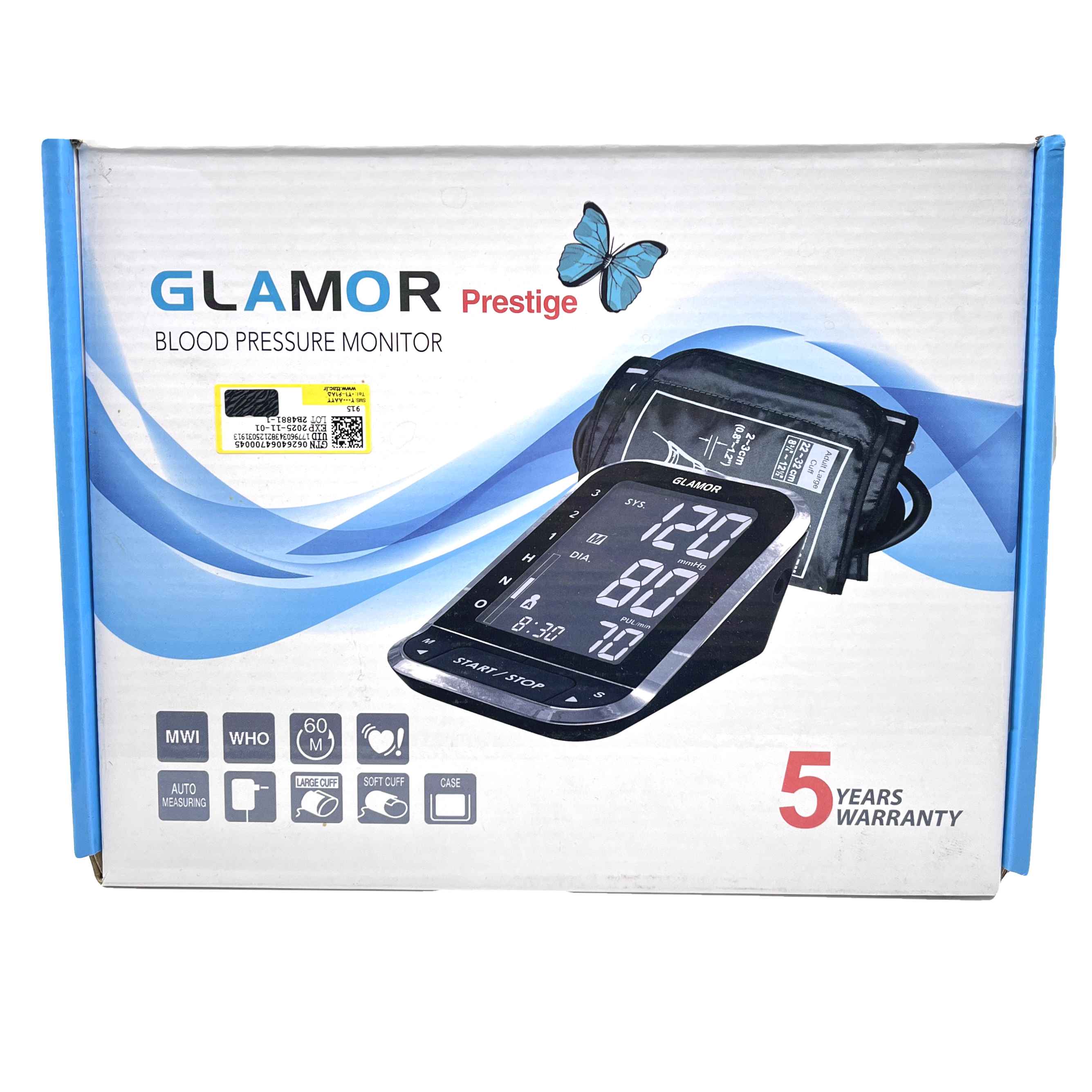فشارسنج دیجیتال گلامور TMB-987 Glamor 